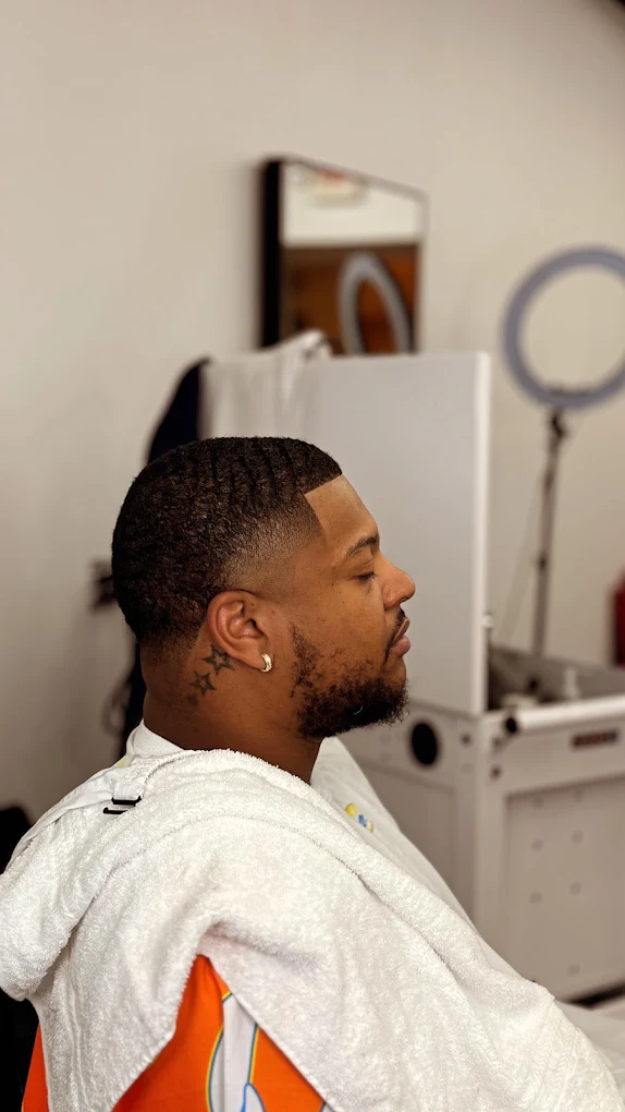 Fresh cut and beard at FadezByBoda